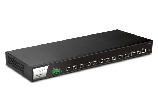 Комутатор DrayTek VigorSwitch FX2120 - вигляд з лівої сторони