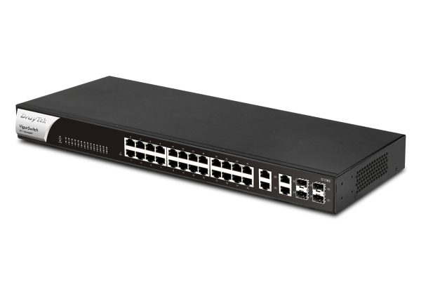 Комутатор DrayTek VigorSwitch G1282 - вигляд з правої сторони