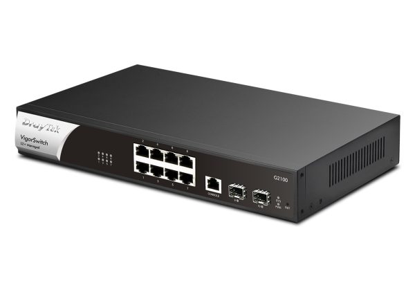 Комутатор DrayTek VigorSwitch G2100 - вигляд з правої сторони