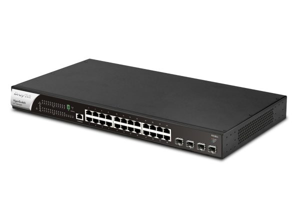 Комутатор DrayTek VigorSwitch P2282x - вигляд з правої сторони