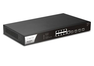 Комутатор DrayTek VigorSwitch PQ2121X - вигляд з лівої сторони