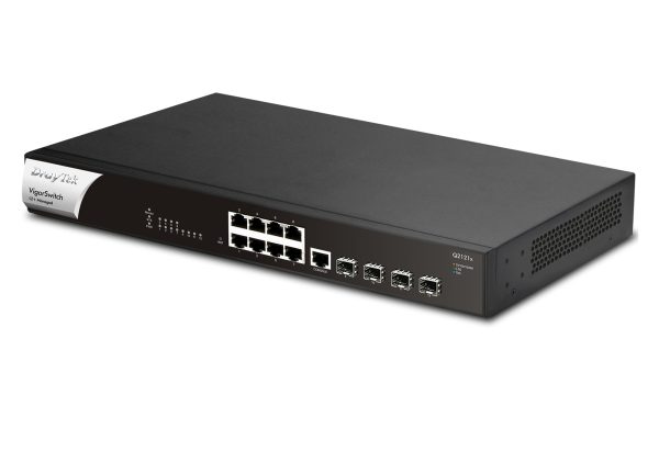 Комутатор DrayTek VigorSwitch Q2121X - вигляд з правої сторони