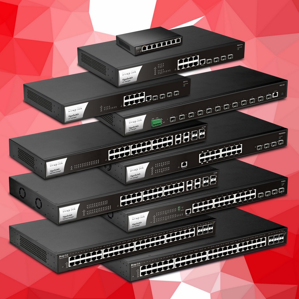 Комутатори DrayTek VigorSwitch