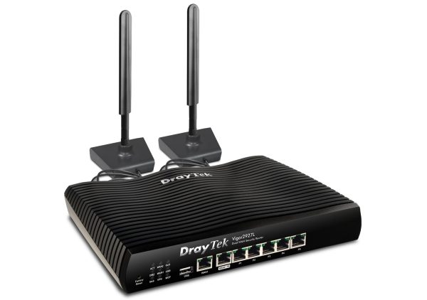 Маршрутизатор DrayTek Vigor2927L - вигляд з лівої сторони