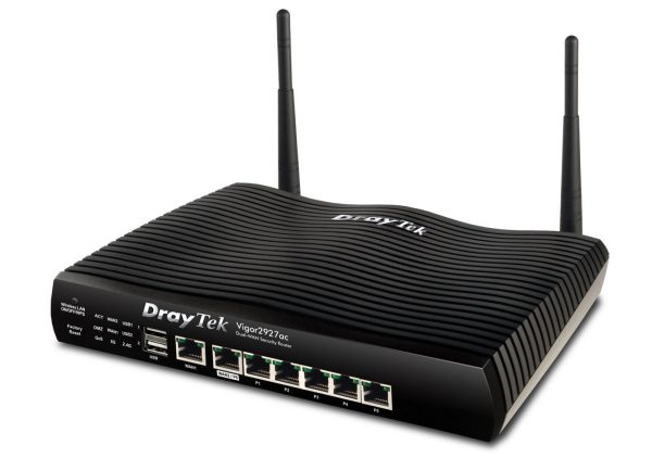 Маршрутизатор DrayTek Vigor2927ac - вигляд з правої сторони
