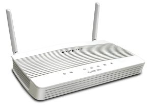 Маршрутизатор DrayTek VigorLTE 200n - вигляд з лівої сторони