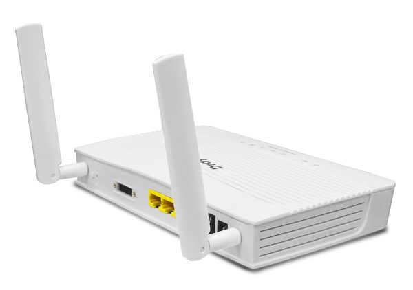 Маршрутизатор DrayTek VigorLTE 200n - панель інтерфейсів вигляд з правої сторони