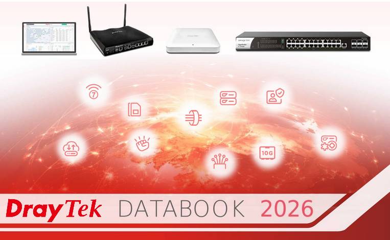 Каталог DrayTek DataBook 2026