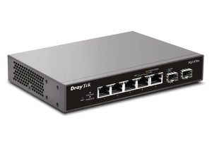 Комутатор DrayTek VigorSwitch PQ1070x - вигляд з лівої сторони