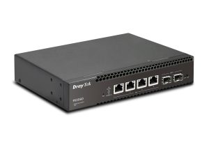 Комутатор DrayTek VigorSwitch PX2060 - вигляд з лівої сторони