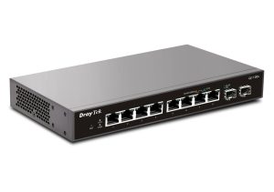 Комутатор DrayTek VigorSwitch Q1100x - вигляд з лівої сторони