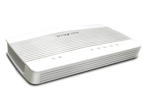 Маршрутизатор DrayTek Vigor2136F - вигляд з лівої сторони